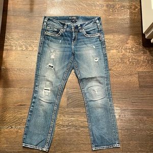 Silver Suki Mid Capri 29